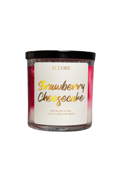 Strawberry Cheesecake Scented Candles