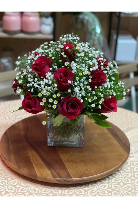 Ari's glass rose