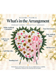 What's in the Arrangement guide for Complete Love Full Heart Sympathy Arrangement