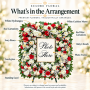 What's in the Arrangement guide for Personalized Photo Tribute
