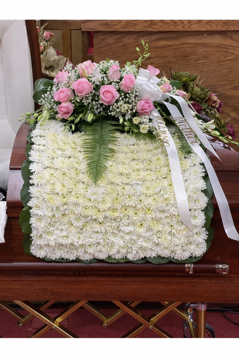 Funeral Blanket Casket Spray [CS112]