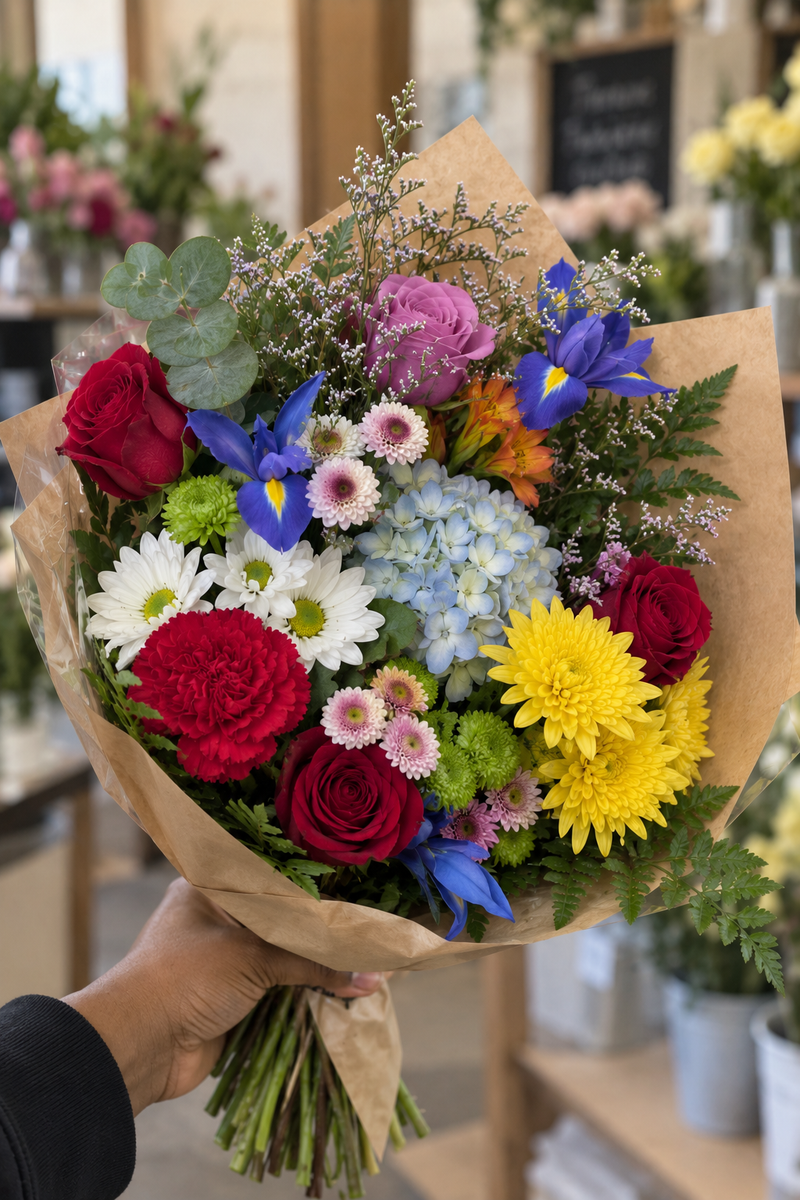 Rainbow Garden Bouquet