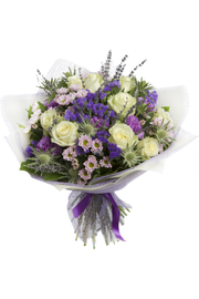 Charlie's Lavender and White Bouquet