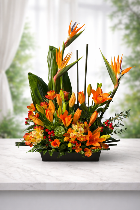 Tropical Serenity Funeral Arrangement