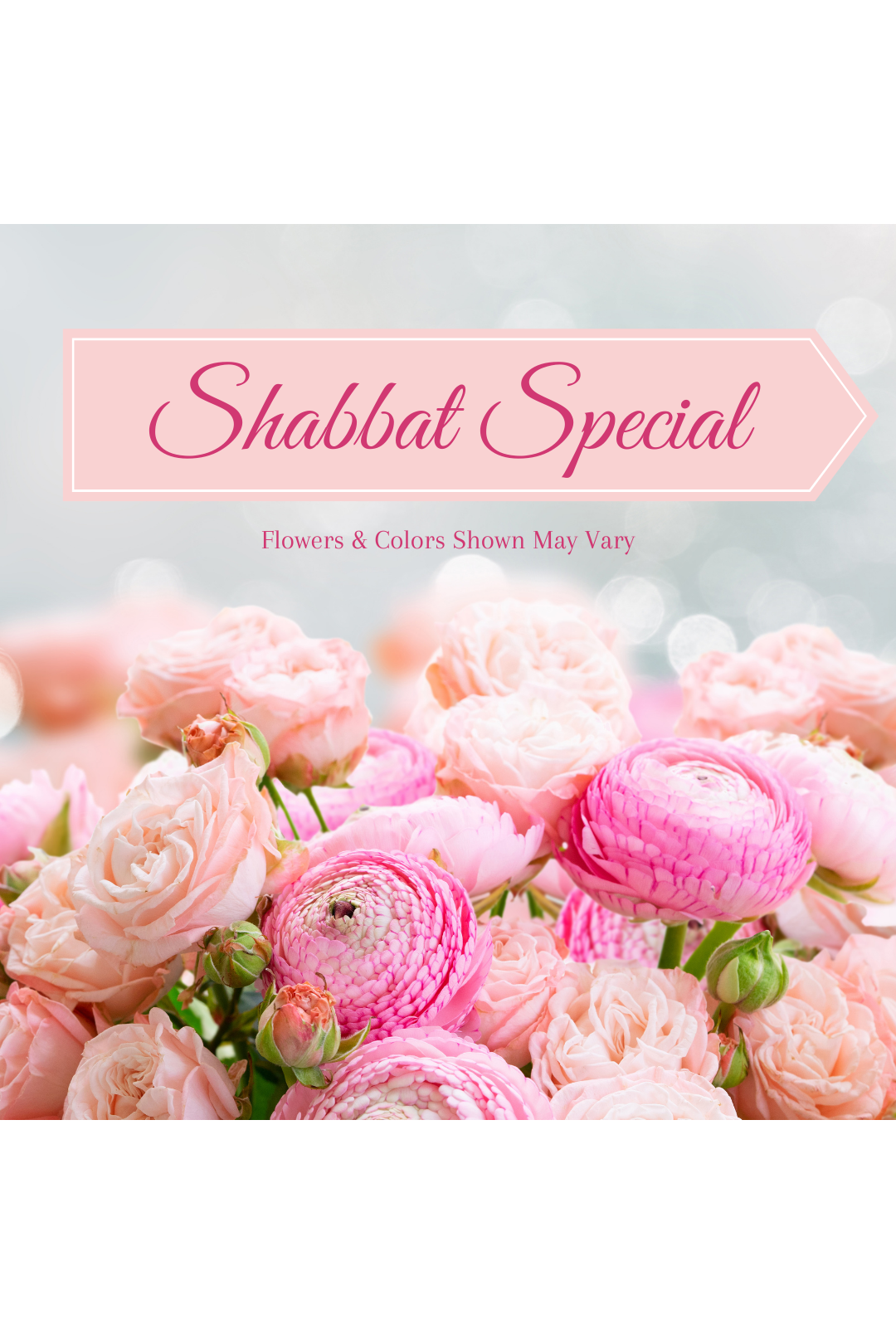 Shabbat Flowers