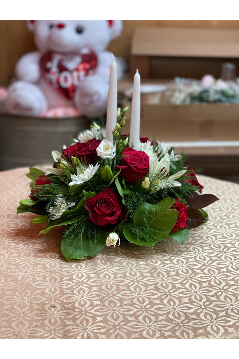 Red & White Centerpiece [RW001]