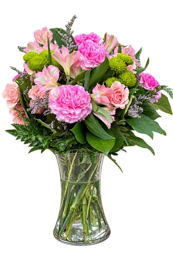 Soft Pink Garden Bouquet