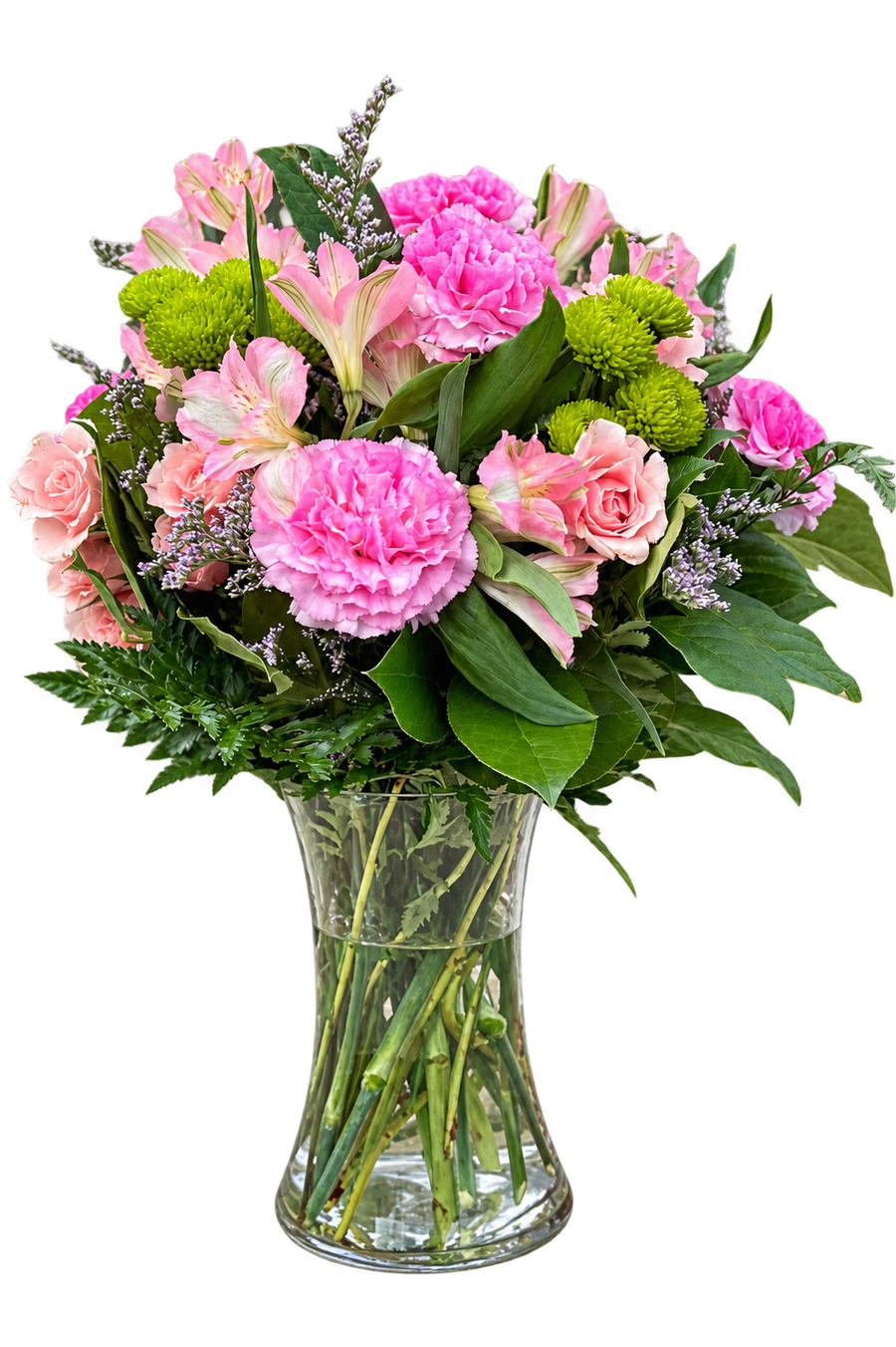Soft Pink Garden Bouquet