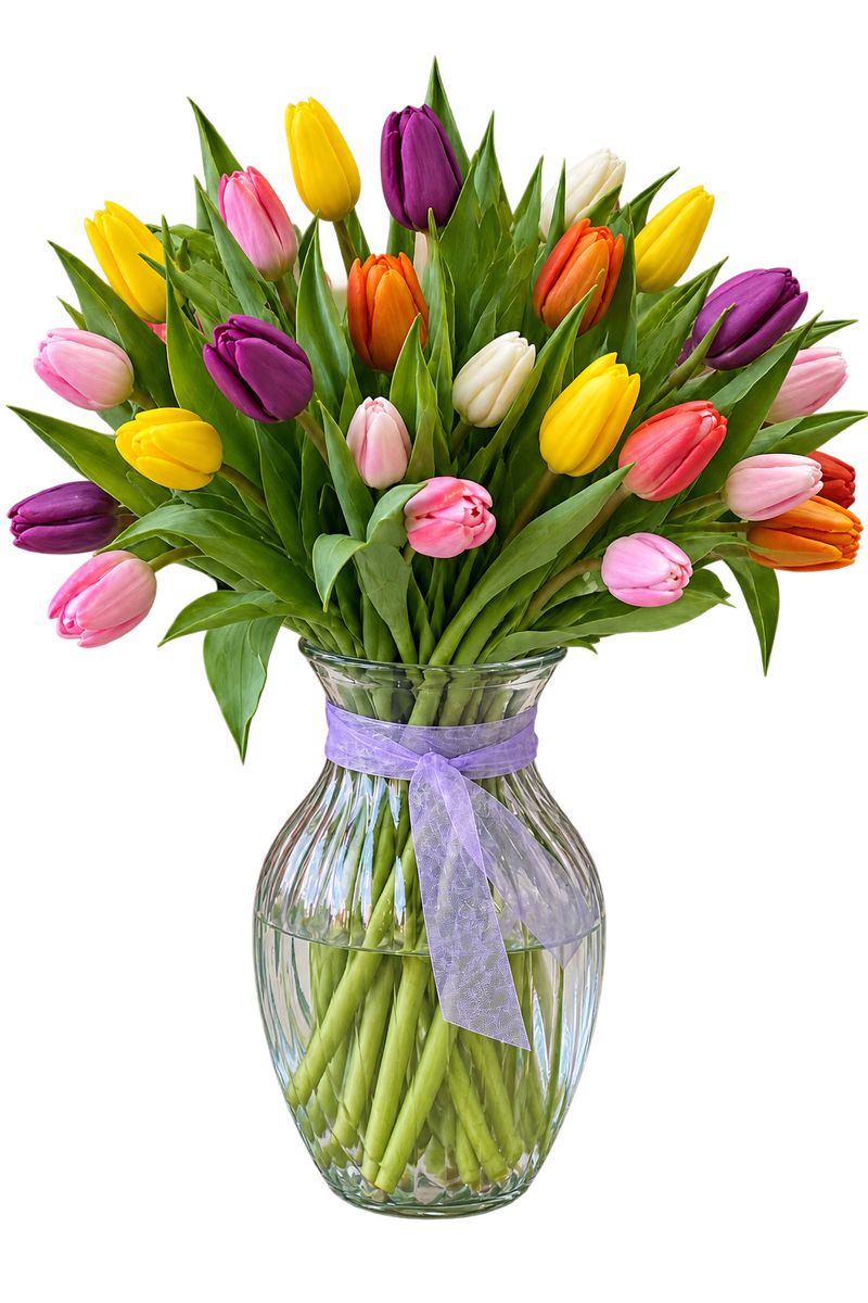 Sunny Tulips