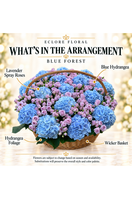 Blue Forest flower guide