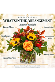 Autumn Sunlight — What’s in the Arrangement flower guide