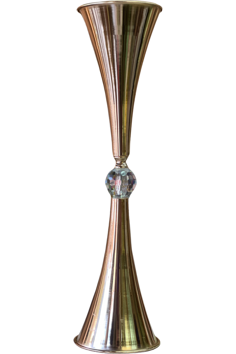 Gold Floral stand