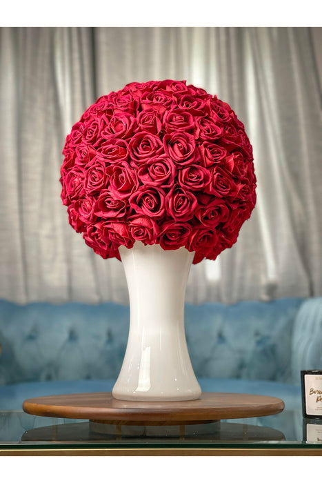 Red and White Large centerpiece