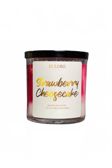 Strawberry Cheesecake Scented Candles