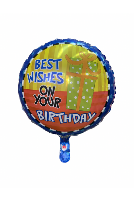 Best Wishes On Your Birthday Balloon