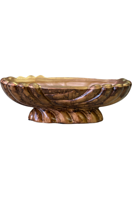 ceramic Gold vase
