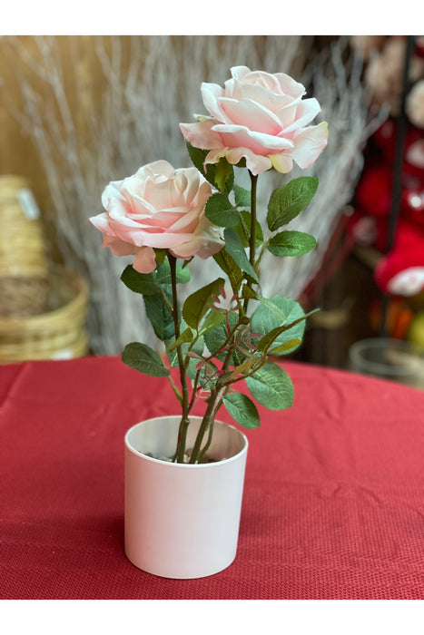 Double Rose Artificial flower