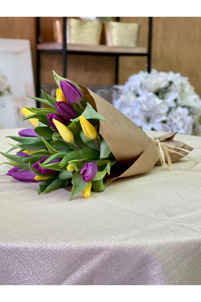 Sunny tulips