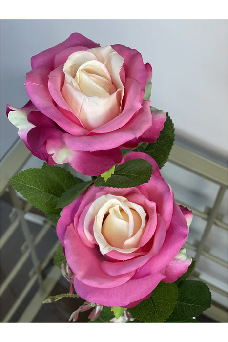 Double Silk Rose